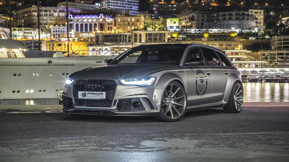 Audi RS6 af Prior Design – en aggressiv fanden