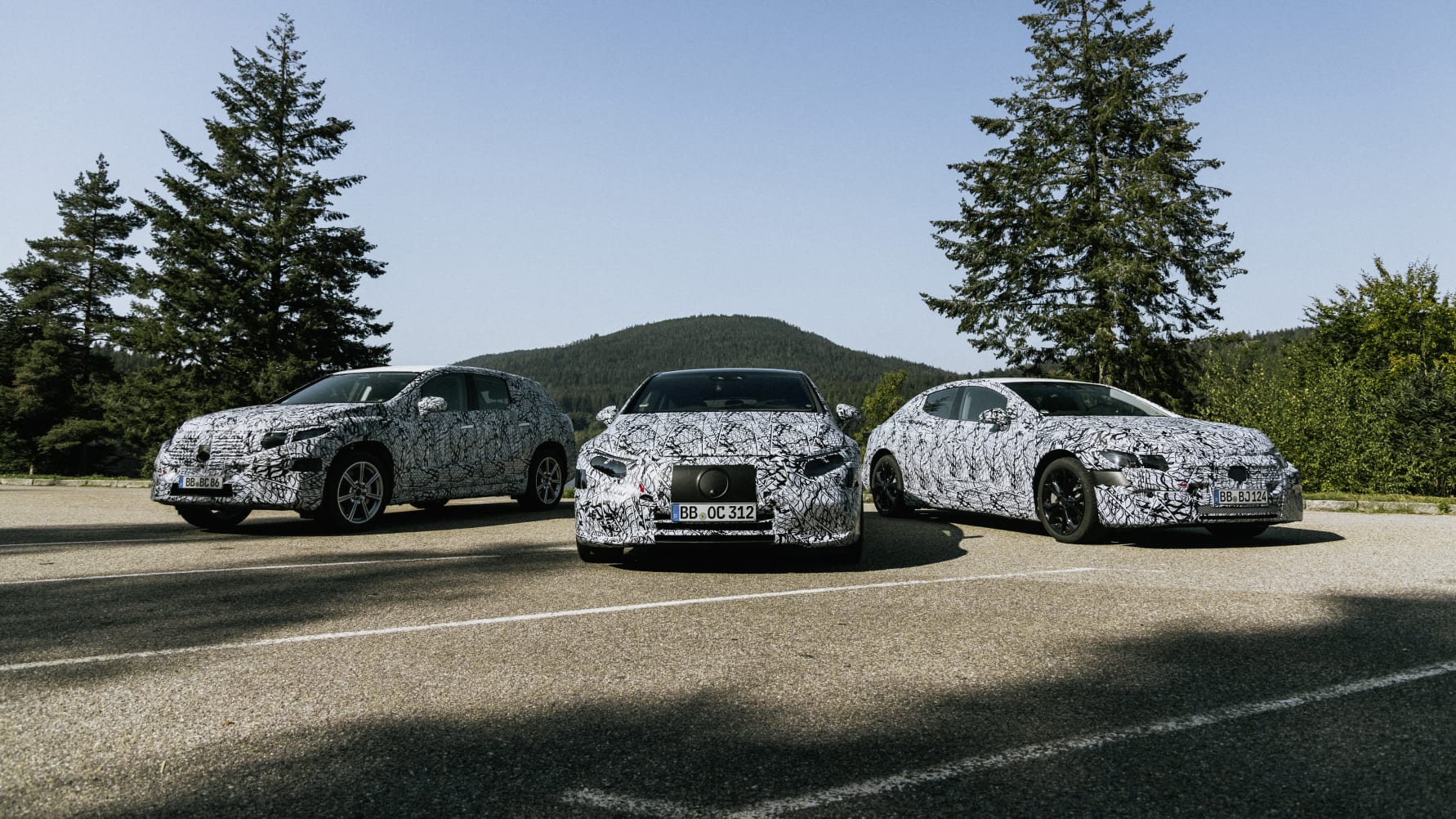 Seks nye elektriske modeller fra Mercedes-Benz på vej