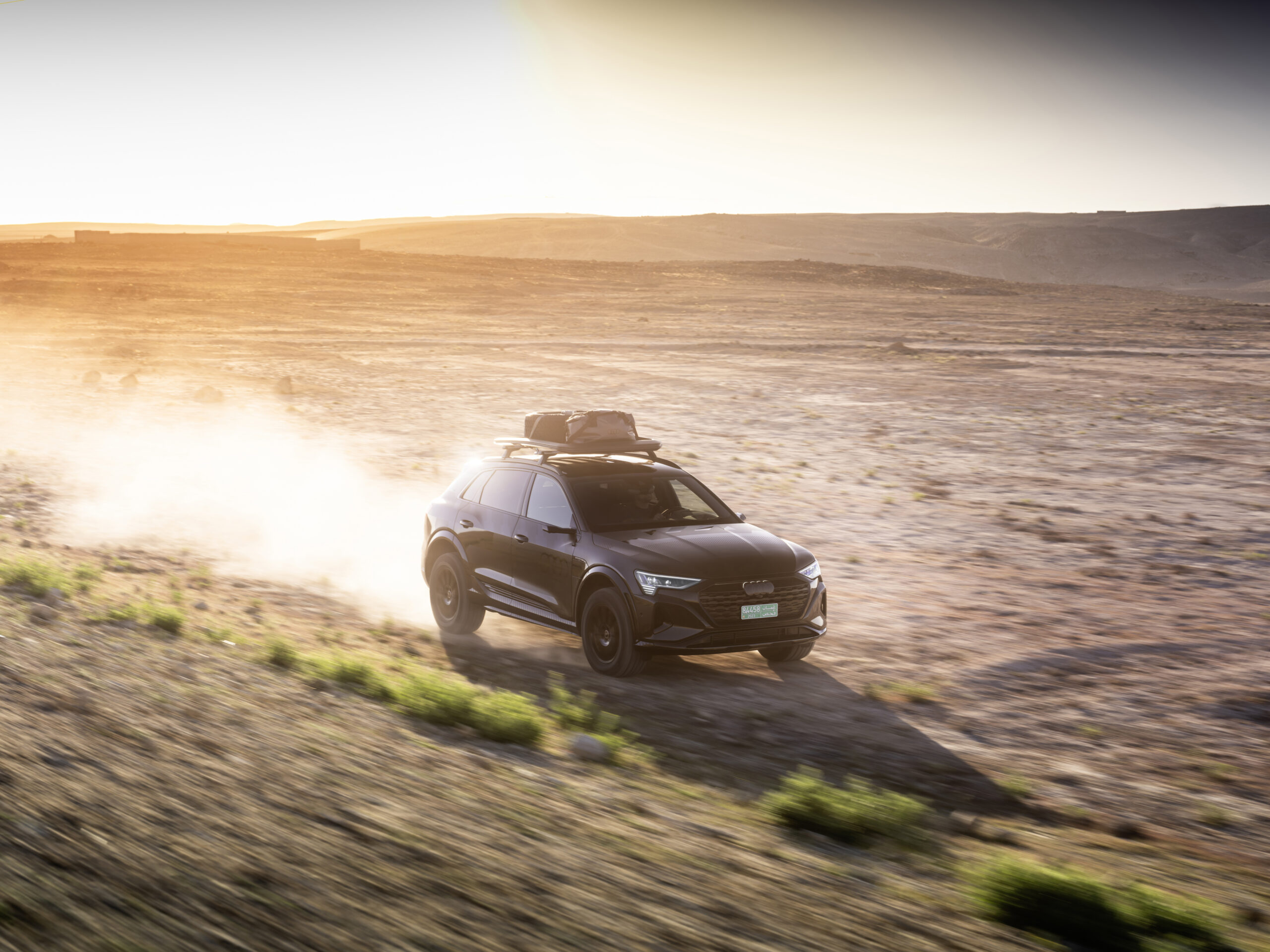 Inspireret af Ørkenrally: Audi Q8 e-tron edition Dakar kombinerer eventyr og teknologi
