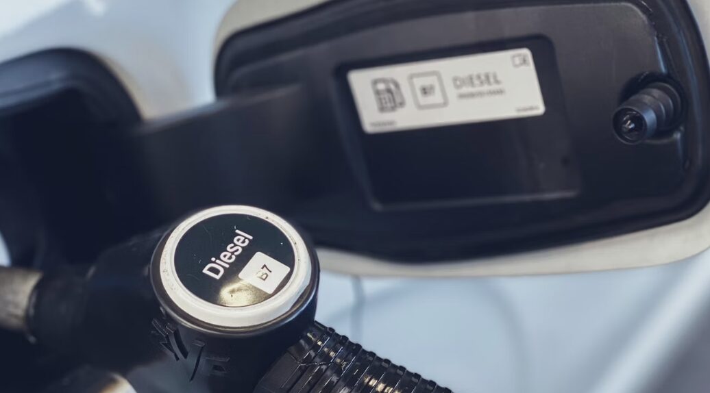 Er diesel bilen på vej ud