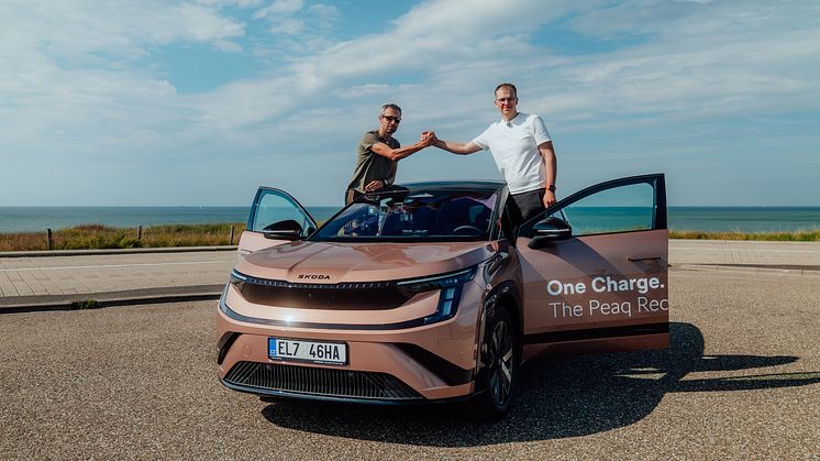 Škoda Peaq kørte 936 kilometer uden at lade: Ny rækkevidderekord for syvsædede elbiler